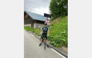 Xavier dans le col de Porte à 1326 m dans le massif de la Chartreuse en Isère.