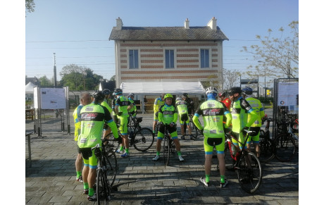 La Roue Pluherlinoise a participé à la fête du vélo à Malansac