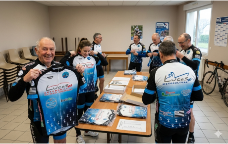 Remise des nouvelles tenues